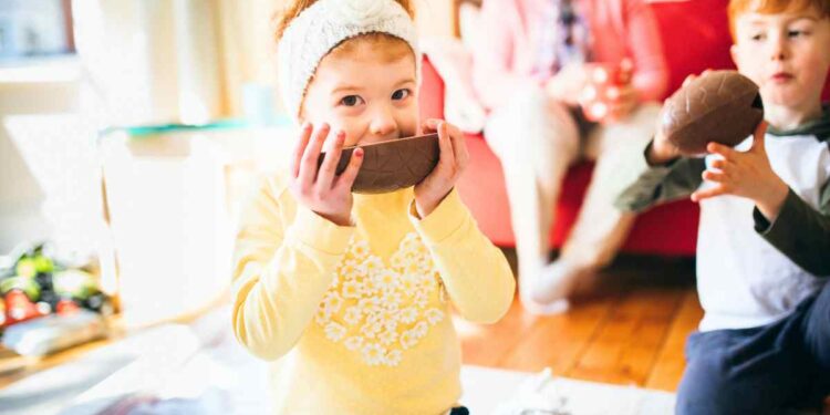 Pasqua in arrivo: quanto cioccolato può mangiare un bambino?