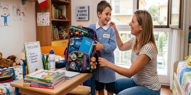 Guida al rientro a scuola: Come preparare tuo figlio senza stress